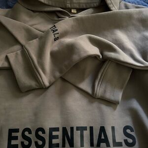 Fear of God Essentials Hoodie 'Olive'